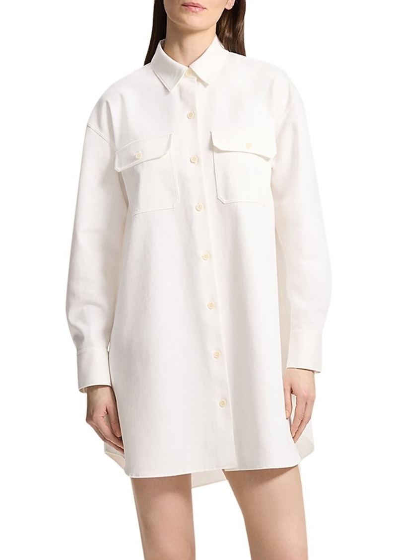 Theory Mini Shirt Dress