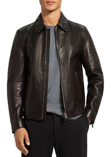 Theory Mod Leather Moto Jacket