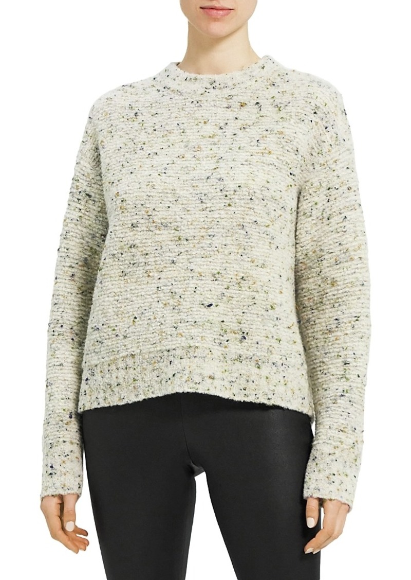Theory Multicolored Boucle Sweater