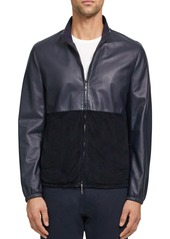 Theory Nathan Lite Nappa Leather Regular Fit Jacket
