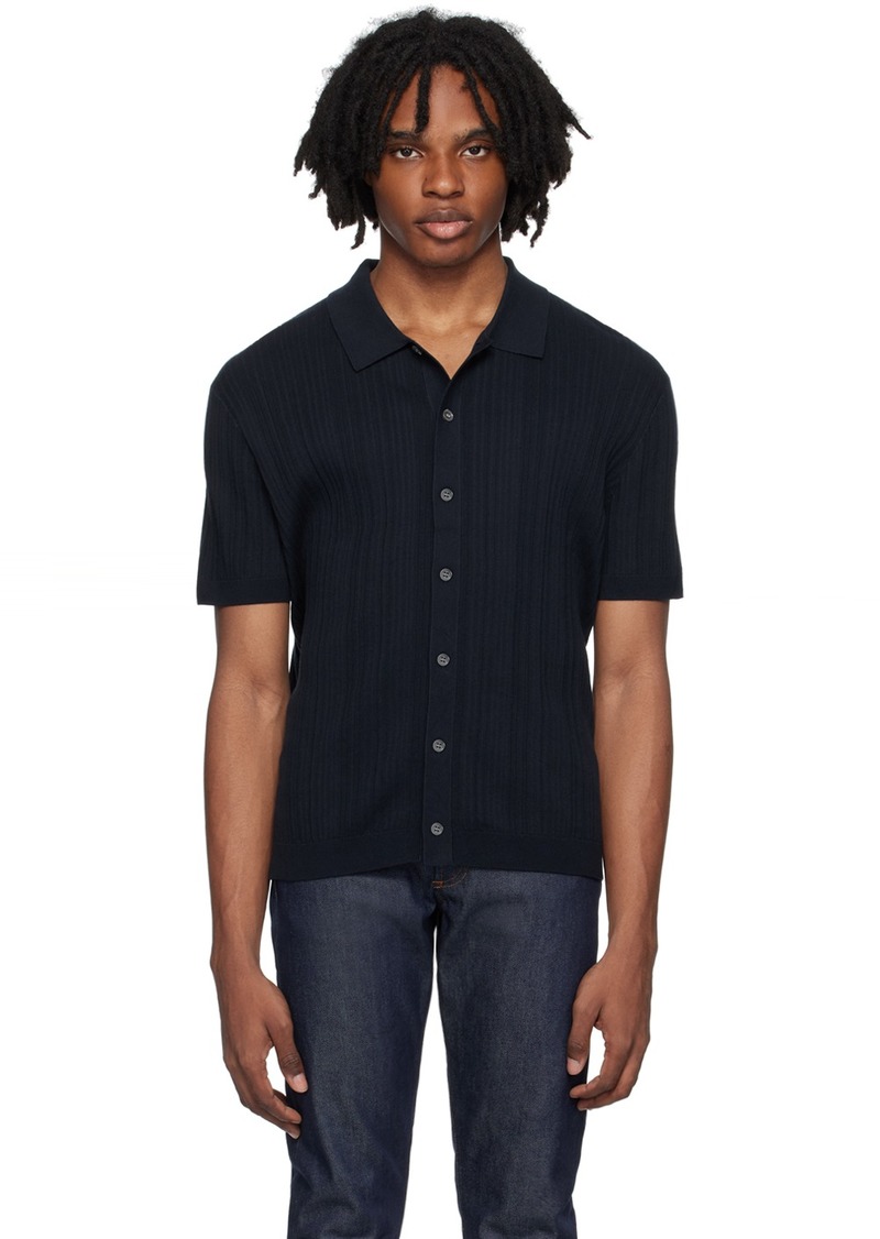 Theory Navy Cairn Shirt