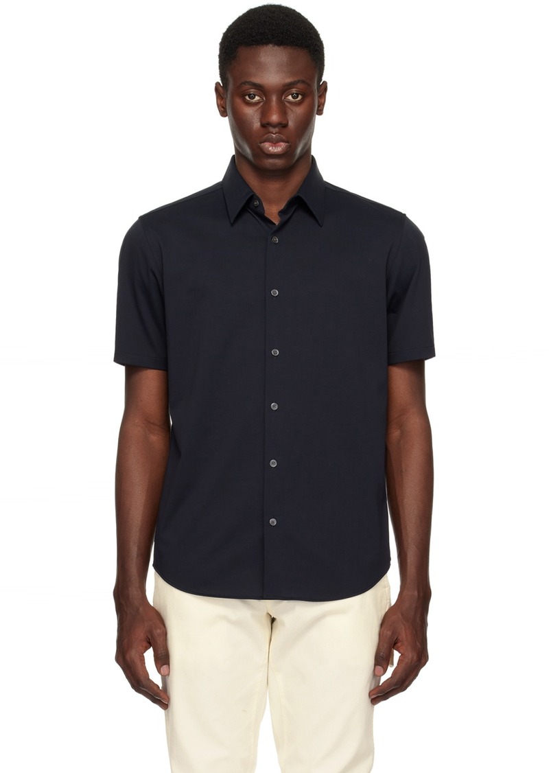 Theory Navy Irving Shirt