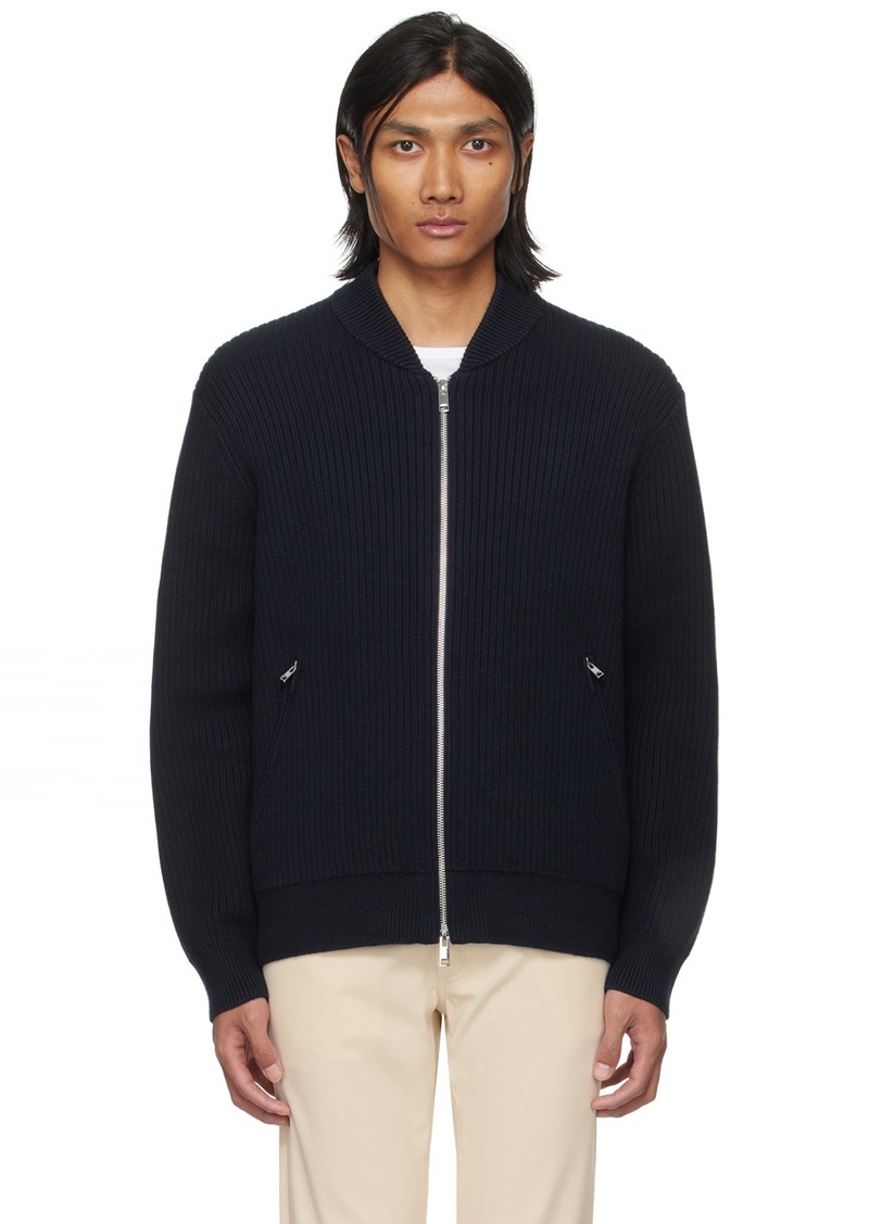 Theory Navy Ryke Bomber Jacket