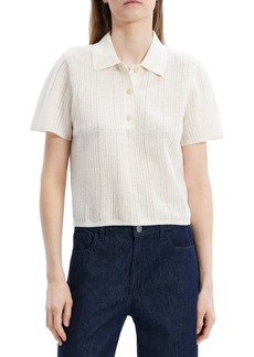 Theory Neo Crop Knit Polo