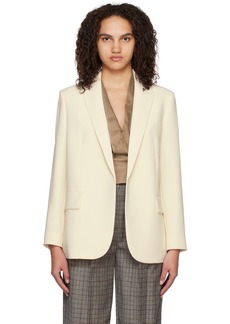 Theory Off-White Relaxed Blazer