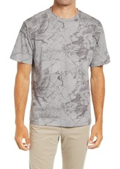 Theory Racer Marbled Graphic Tee in Smoke Multi at Nordstrom