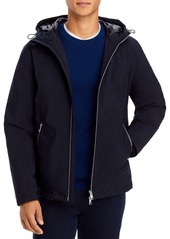 Theory Rocco.Bond 2L Hooded Full Zip Jacket 