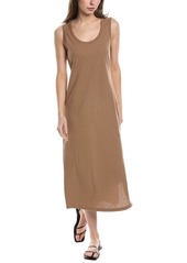 Theory Scoop Neck Midi Dress