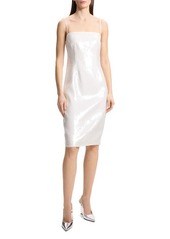 Theory Sequin Sleeveless Slipdress