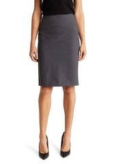 Theory Stretch Wool Pencil Skirt