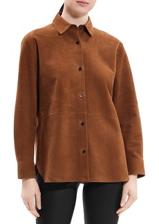 Theory Suede Shirt
