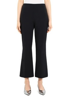 Theory Tailored Flare Crop Pants