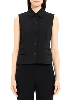 Theory Tailored Wool Blend Vest