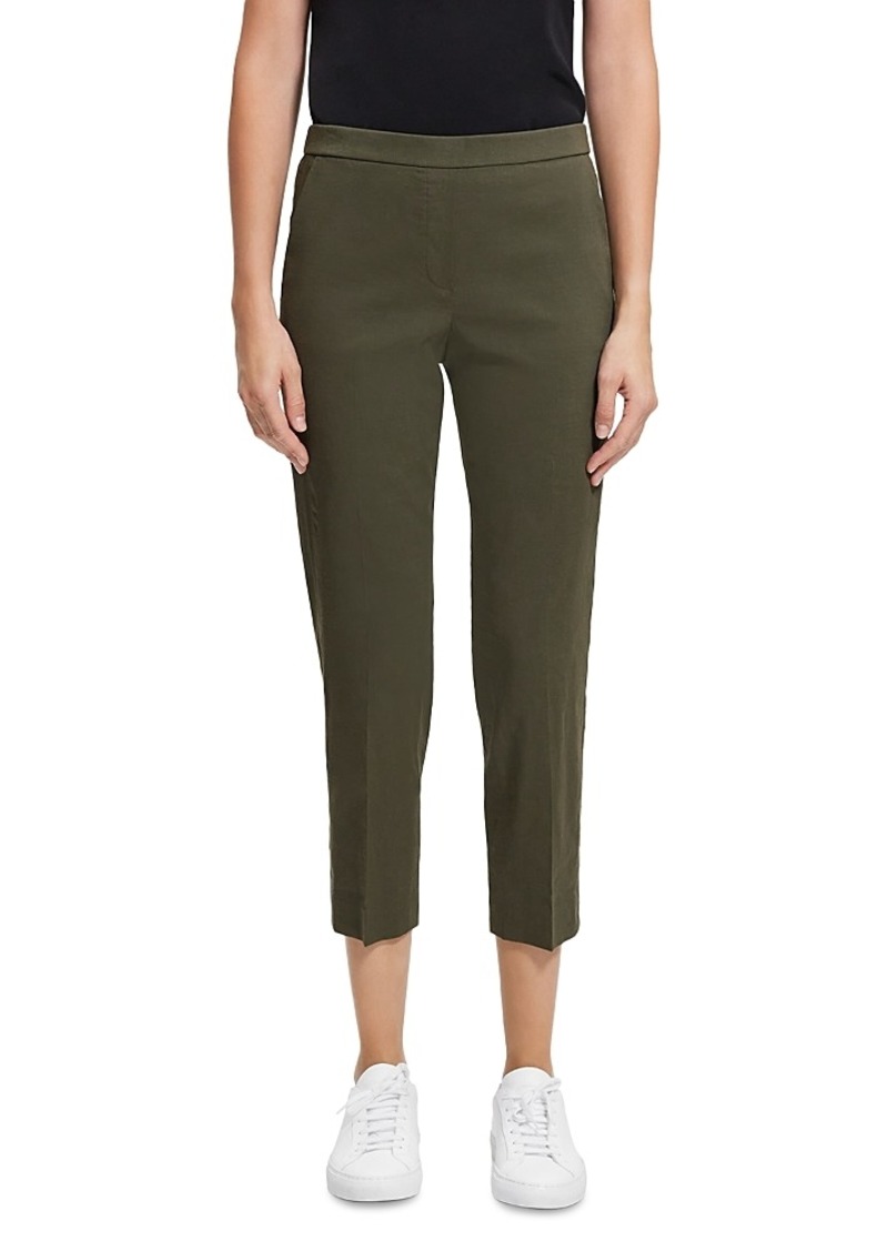 Theory Treeca 'Good Linen' Pull-On Pants