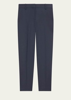 Theory Treeca Traceable Wool Full-Length Slim Trousers