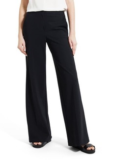 Theory Clean Front Wide Leg Precision Ponte Knit Pants