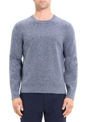 Theory Walton Marl Cotton Crewneck Sweater