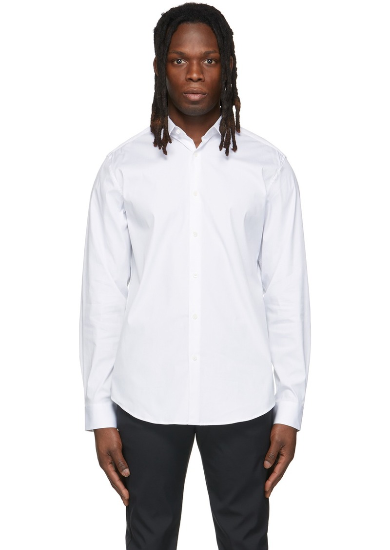 Theory White Sylvain Shirt