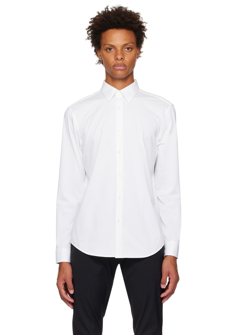 Theory White Sylvian Shirt