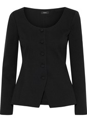 Theory Woman Cotton-blend Twill Jacket Black