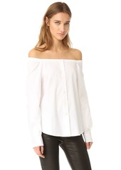 Theory Women's Auriana Off The Shoulder Top