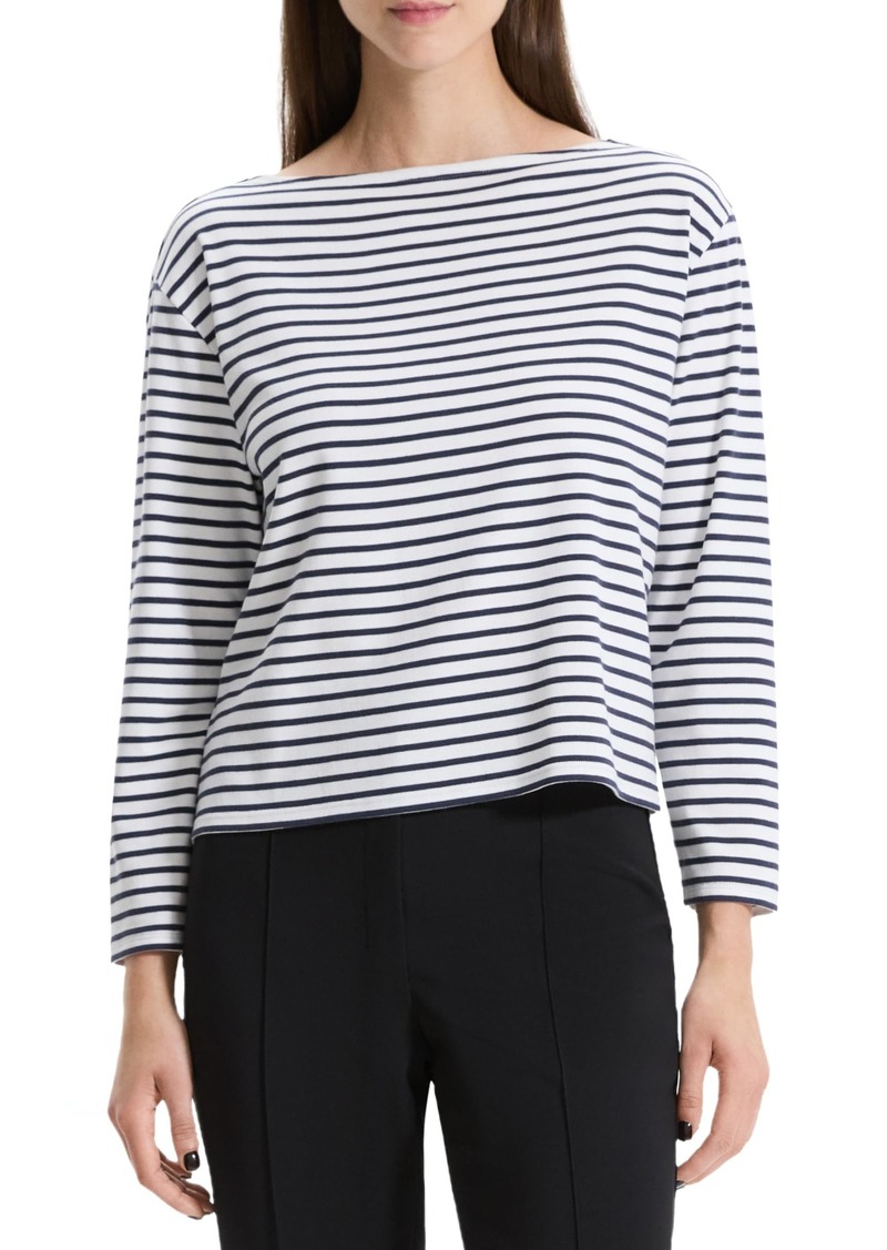 Theory Women's Boatneck Tee