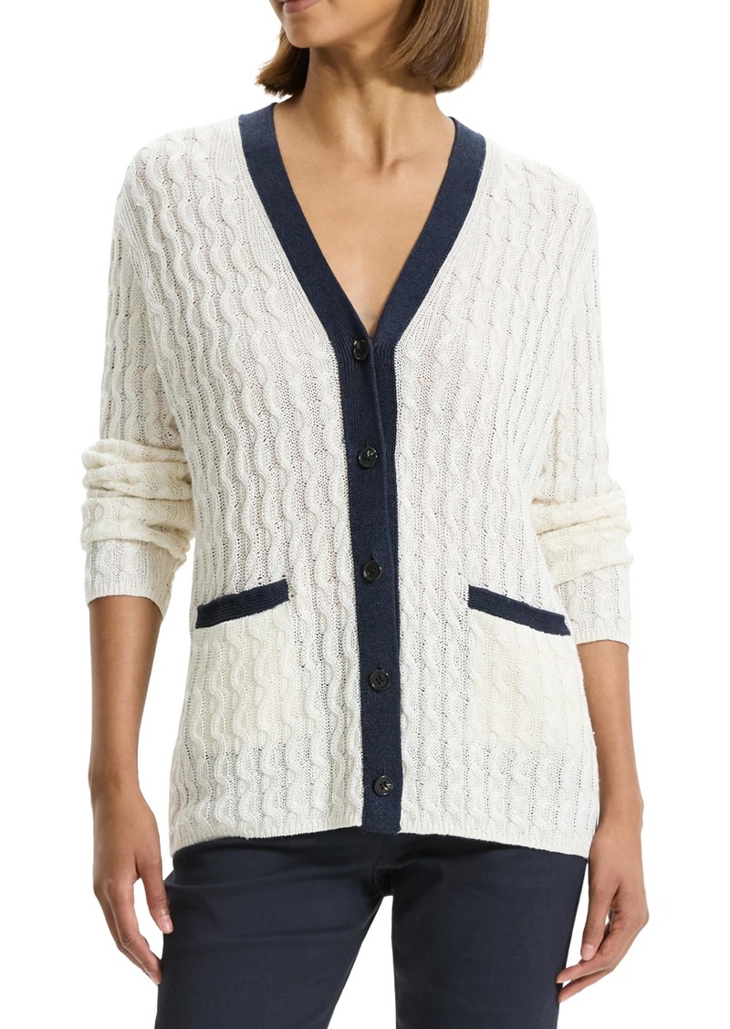 Theory Women's Cable Cardigan