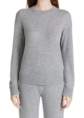 Theory Women's Cashmere Easy Pullover  Grey S