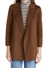 Theory Women's Clairene Coat  Brown L