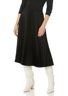 Theory Women's Classic Pleat Midi Skirt