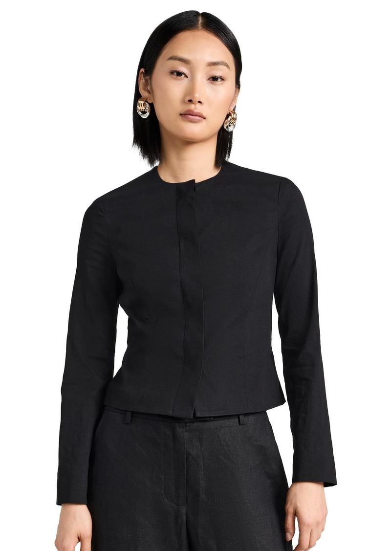 Theory Women's Crop Peplum Jacket