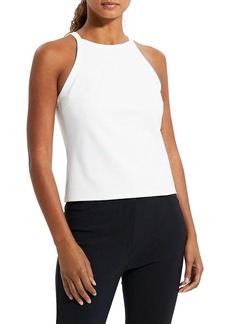 Theory womens Cropped Halter.preci Blouse   US
