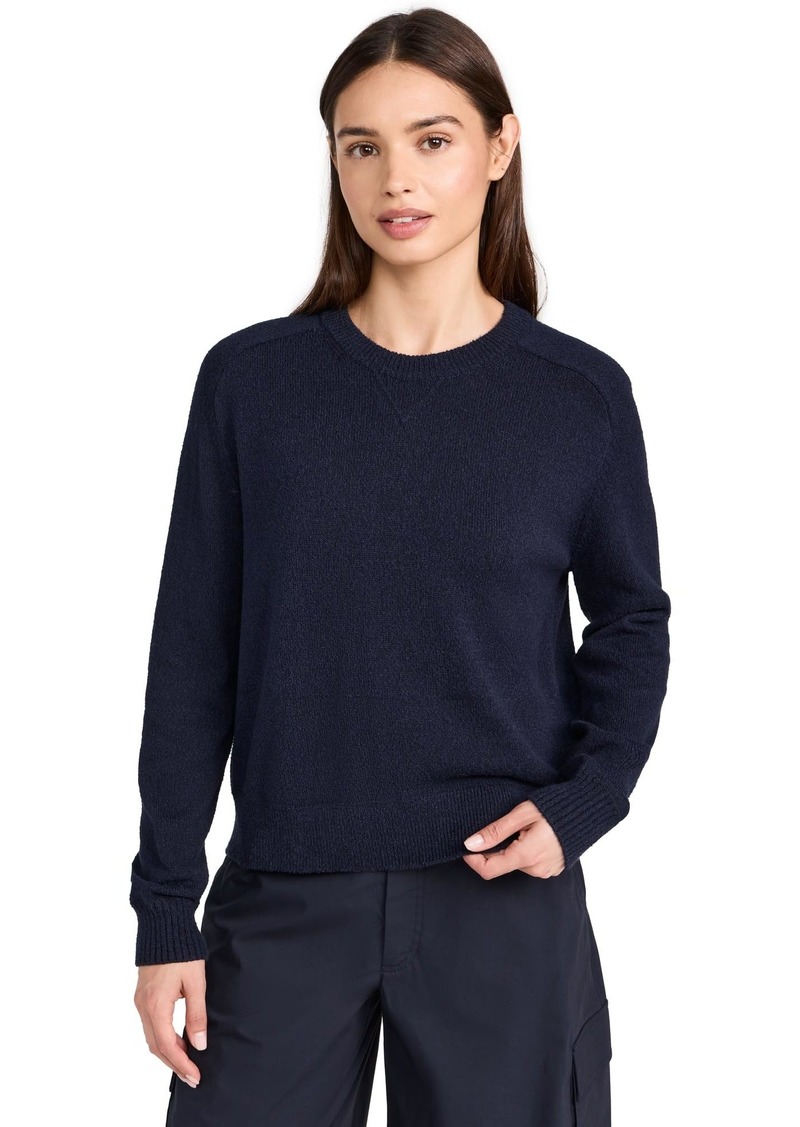 Theory Women's Cropped Pullover  Blue M