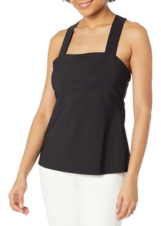 Theory womens Crossback Top in Precision Ponte Shirt   US