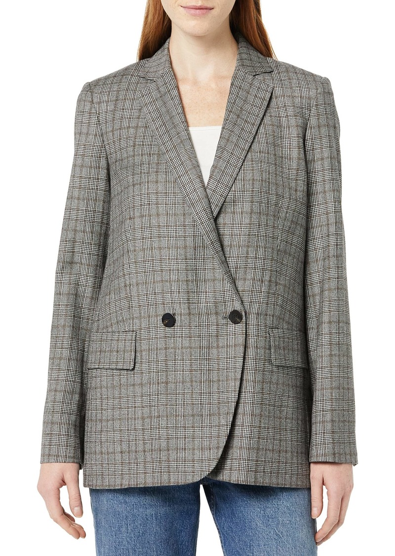 Theory Women's Double Breasted Maple Flannel Jacket