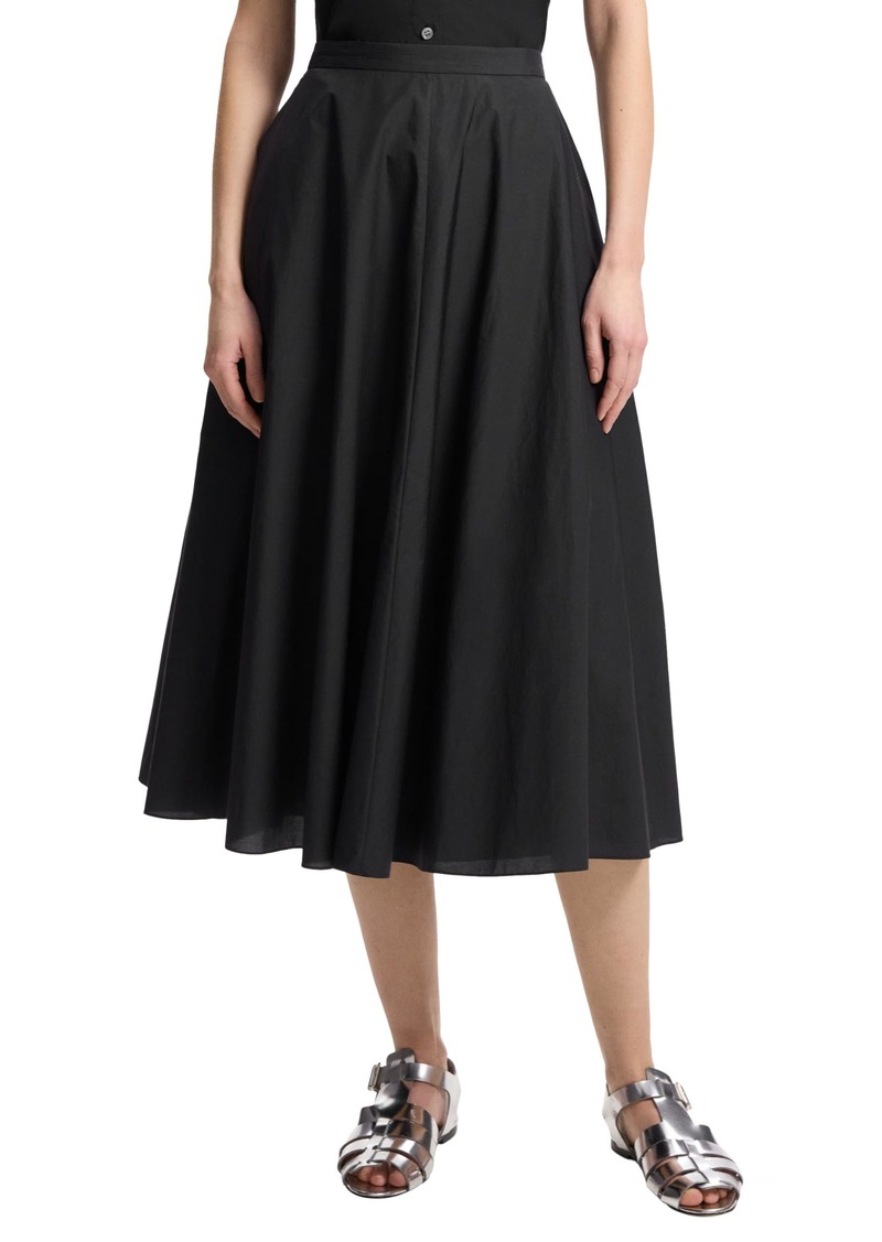 Theory Women's High Waist Full Circle Skirt