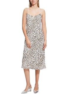 Theory Women's Leopard Slip Dress