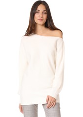 Theory Women's One Shoulder Ribbed Sweater