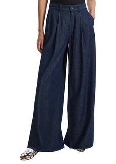 Theory Women's Pleated Wide Leg Pant