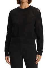 Theory Women's Pointelle Pullover Sweater