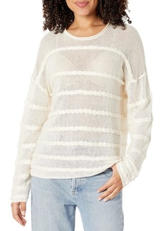 Theory womens Textured Po.neo Harb Pullover Sweater   US
