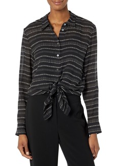 Theory Women's Tie-Waist Blouse  M