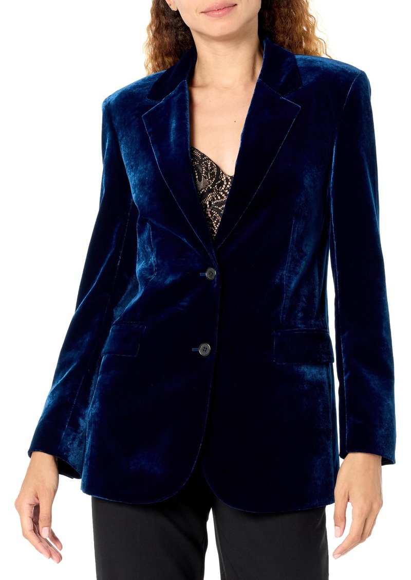 Theory Women's Velvet Slim Tailor Jacket