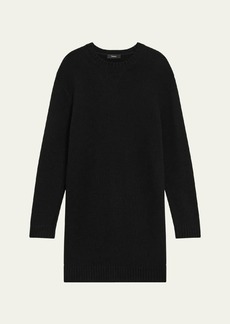 Theory Wool-Cashmere Sweater Dress