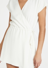 Theory Wrap Romper