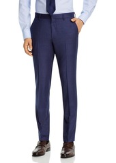 Theory Zaine Micro-Check Extra Slim Fit Suit Pants
