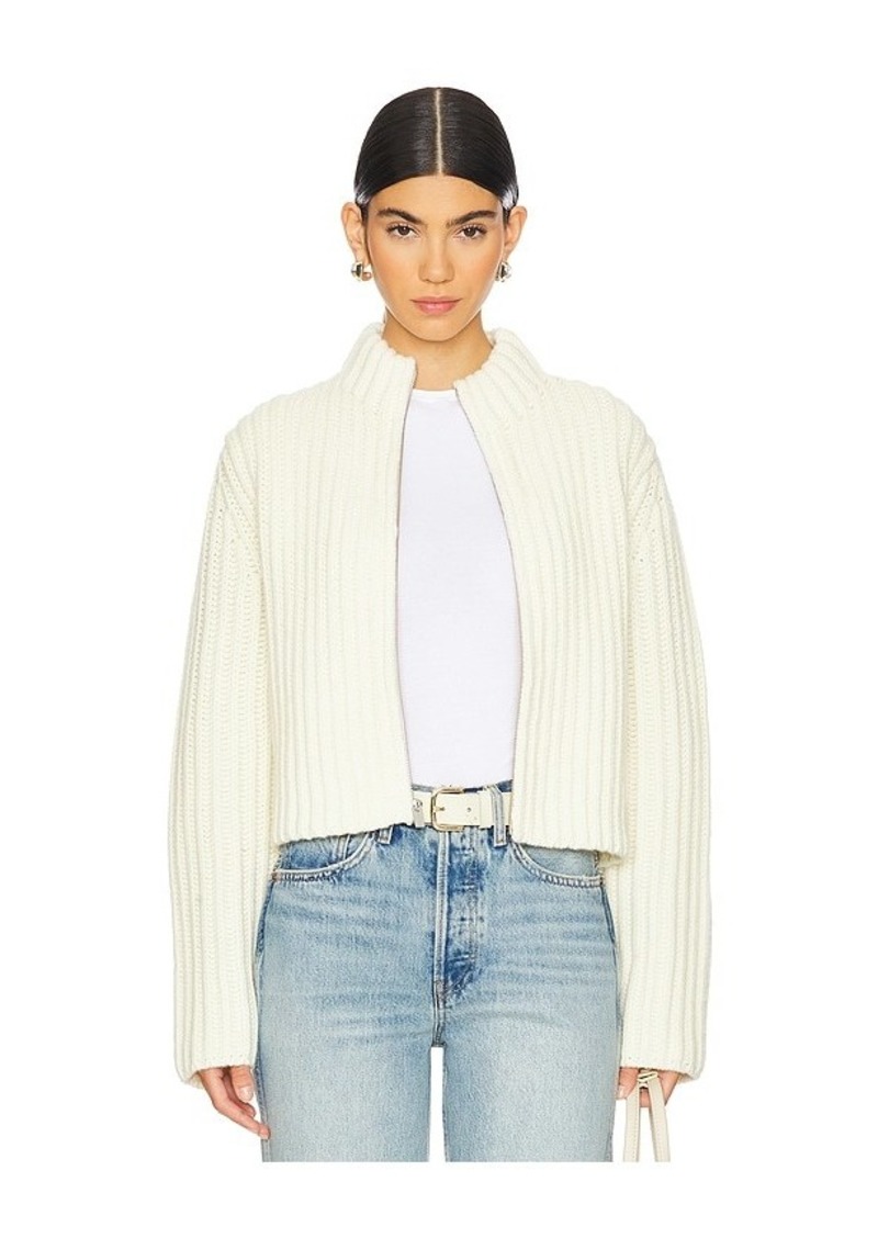 Theory Zip Up Cardigan