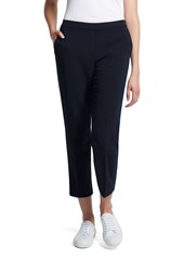 Theory Treeca Pull-On Admiral Crepe Cropped Pants