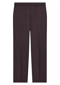 Theory Treeca Wool Crop Trousers