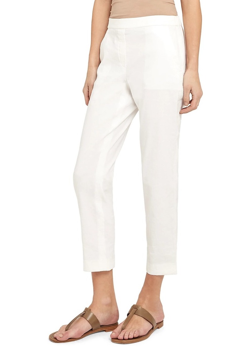 Treeca Stretch-Linen Cropped Pants - 73% Off!